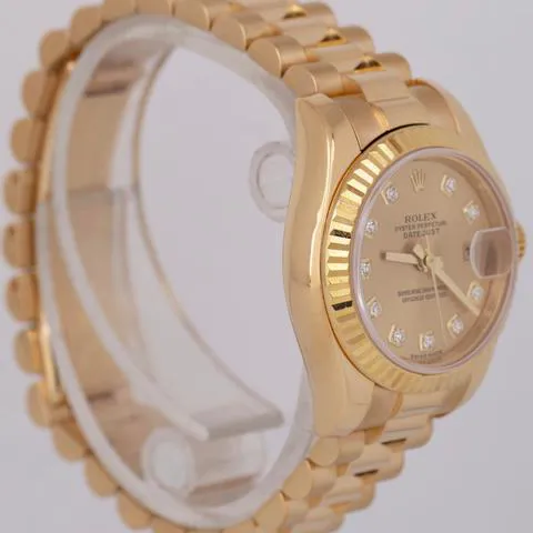 Rolex Lady-Datejust 179178 26mm Yellow gold Champagne 3