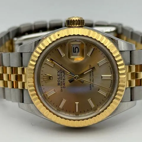 Rolex Lady-Datejust 279173 28mm Stainless steel Champagne