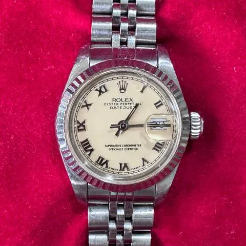 Rolex Lady-Datejust 69174 26mm Yellow gold and Stainless steel Champagne