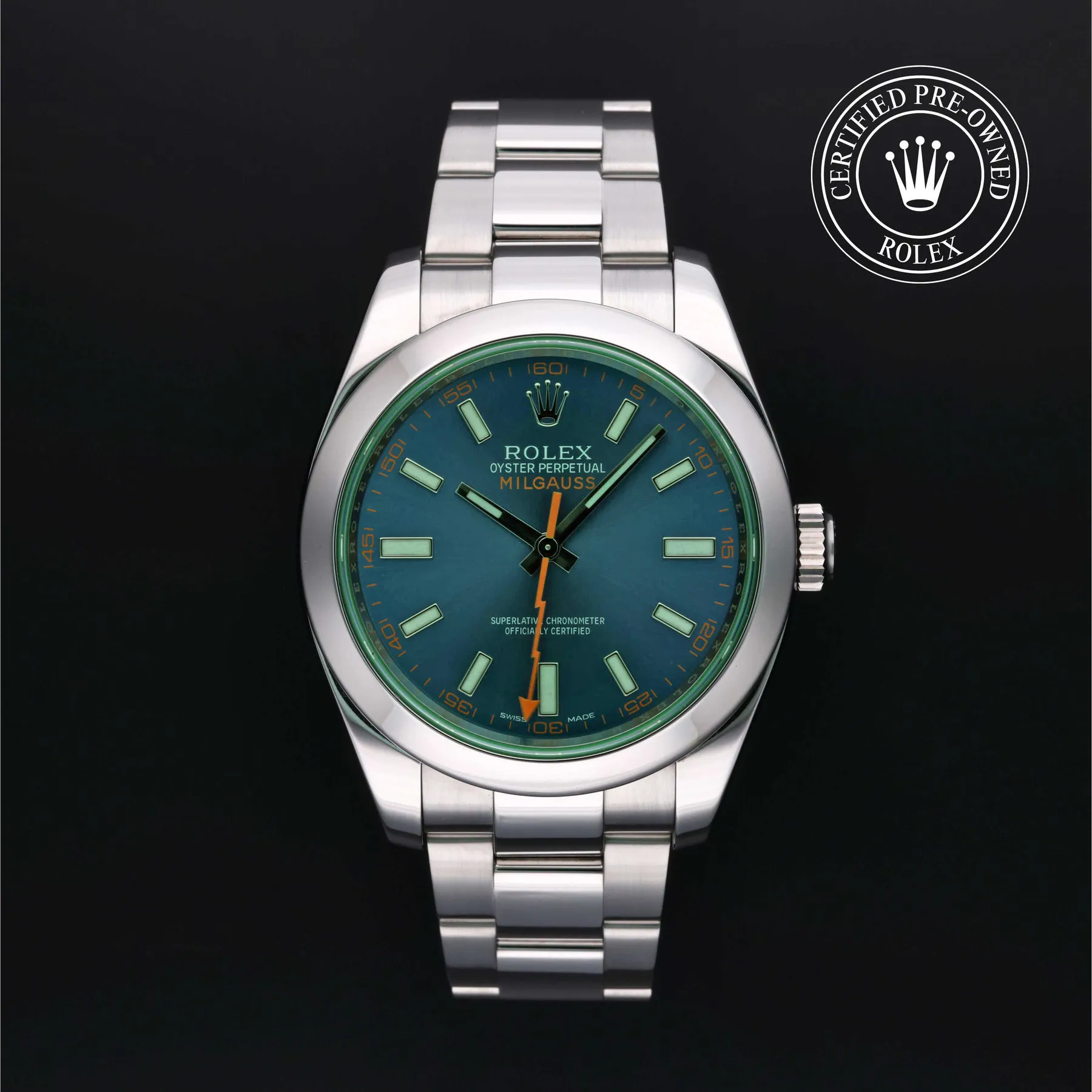 Rolex Milgauss 116400GV 40mm Blue