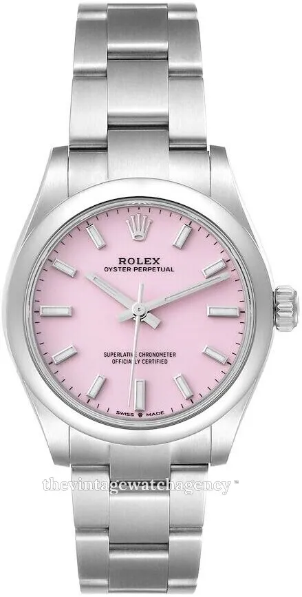 Rolex Oyster Perpetual 277200-0004 28mm Oystersteel Pink