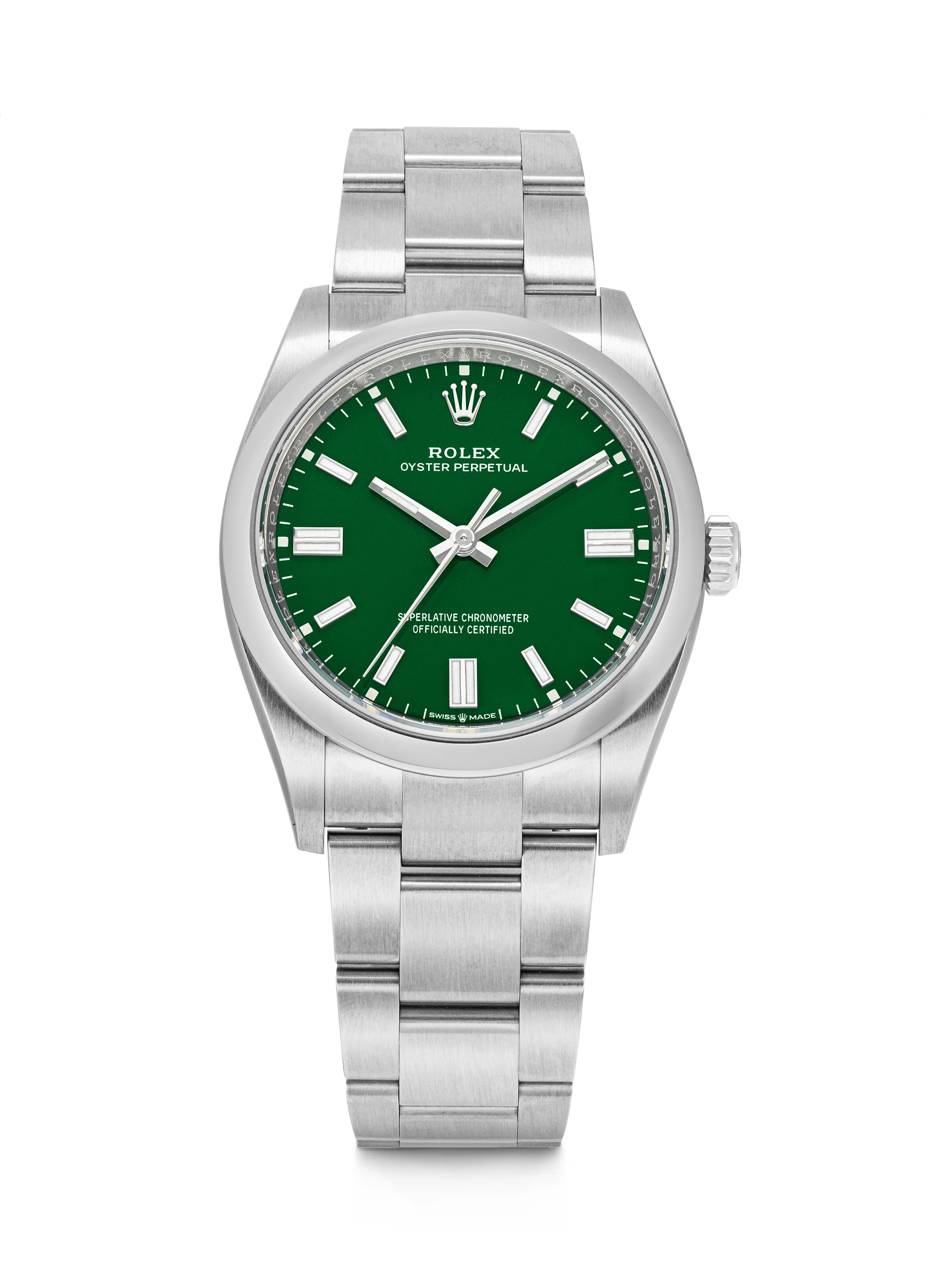 Rolex Oyster Perpetual 36 126000 36mm Stainless steel Green