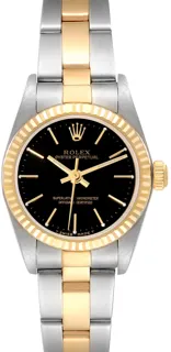 Rolex Oyster Perpetual 76193 Stainless steel Black