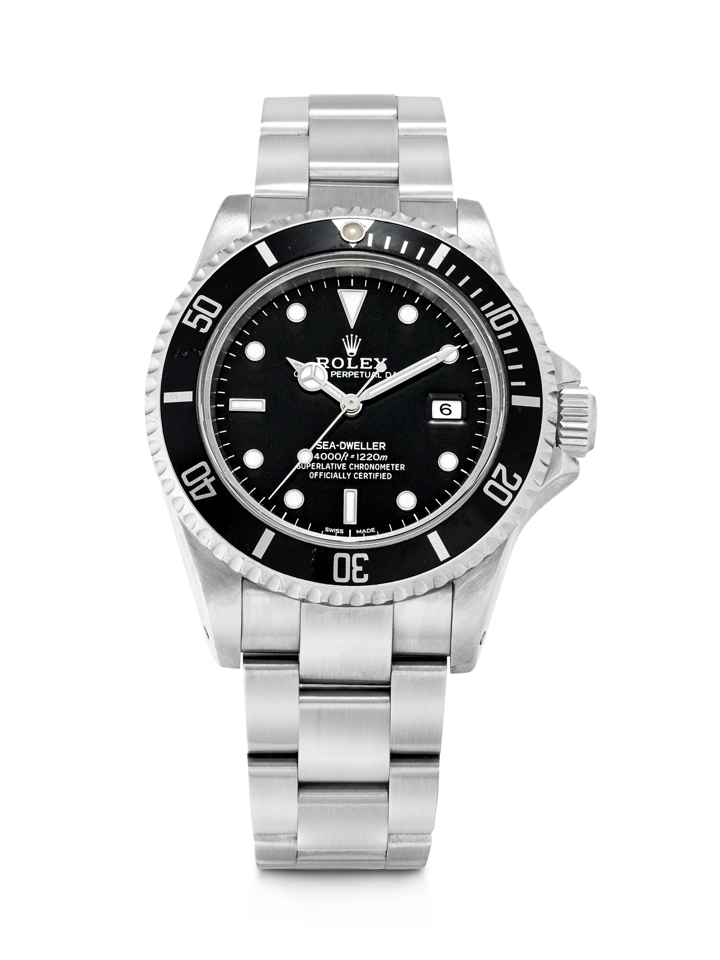 Rolex Sea-Dweller 16660 40mm Stainless steel Black