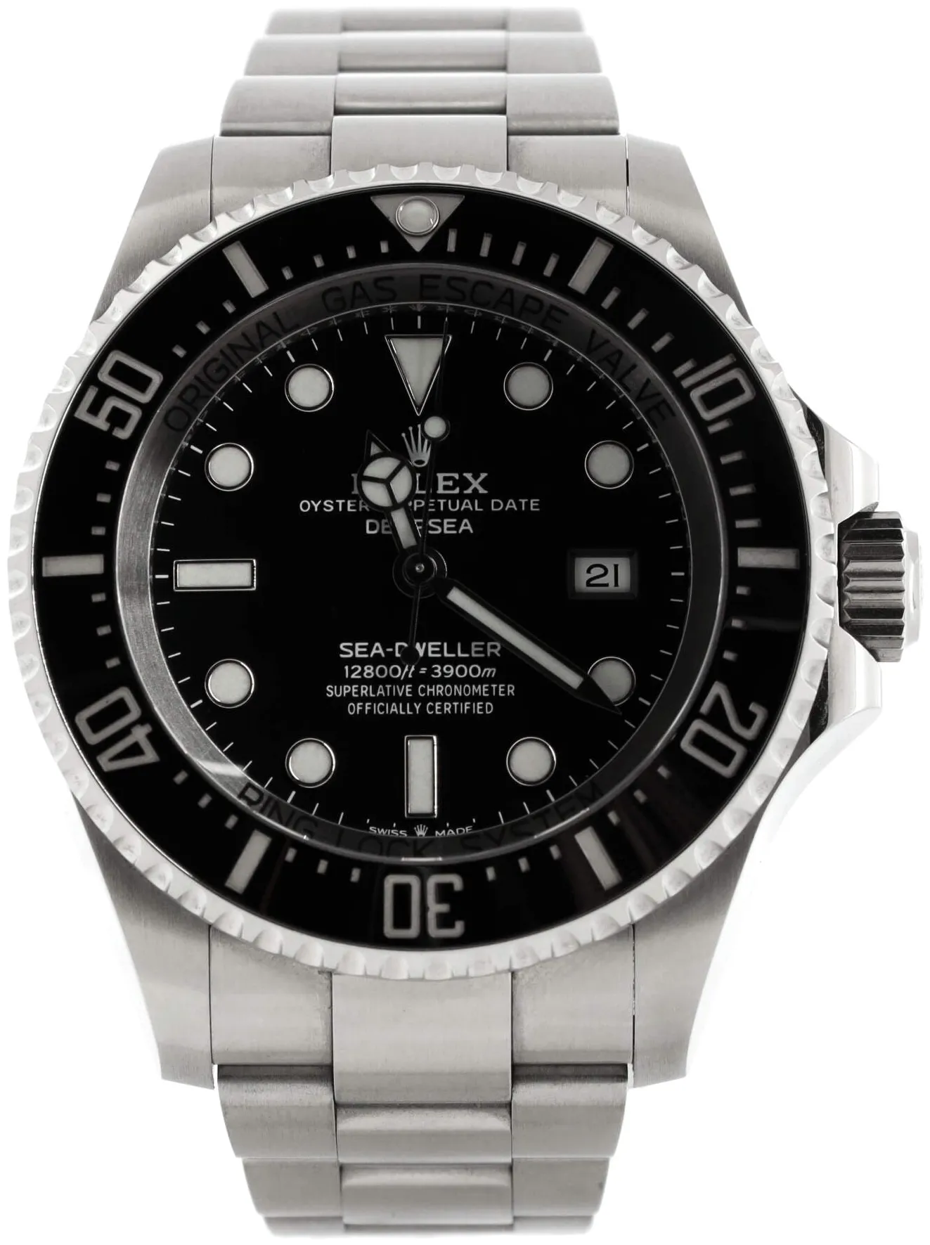 Rolex Sea-Dweller Deepsea 126660 44mm Stainless steel Black