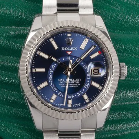 Rolex Sky-Dweller 326934 42mm Stainless steel Blue