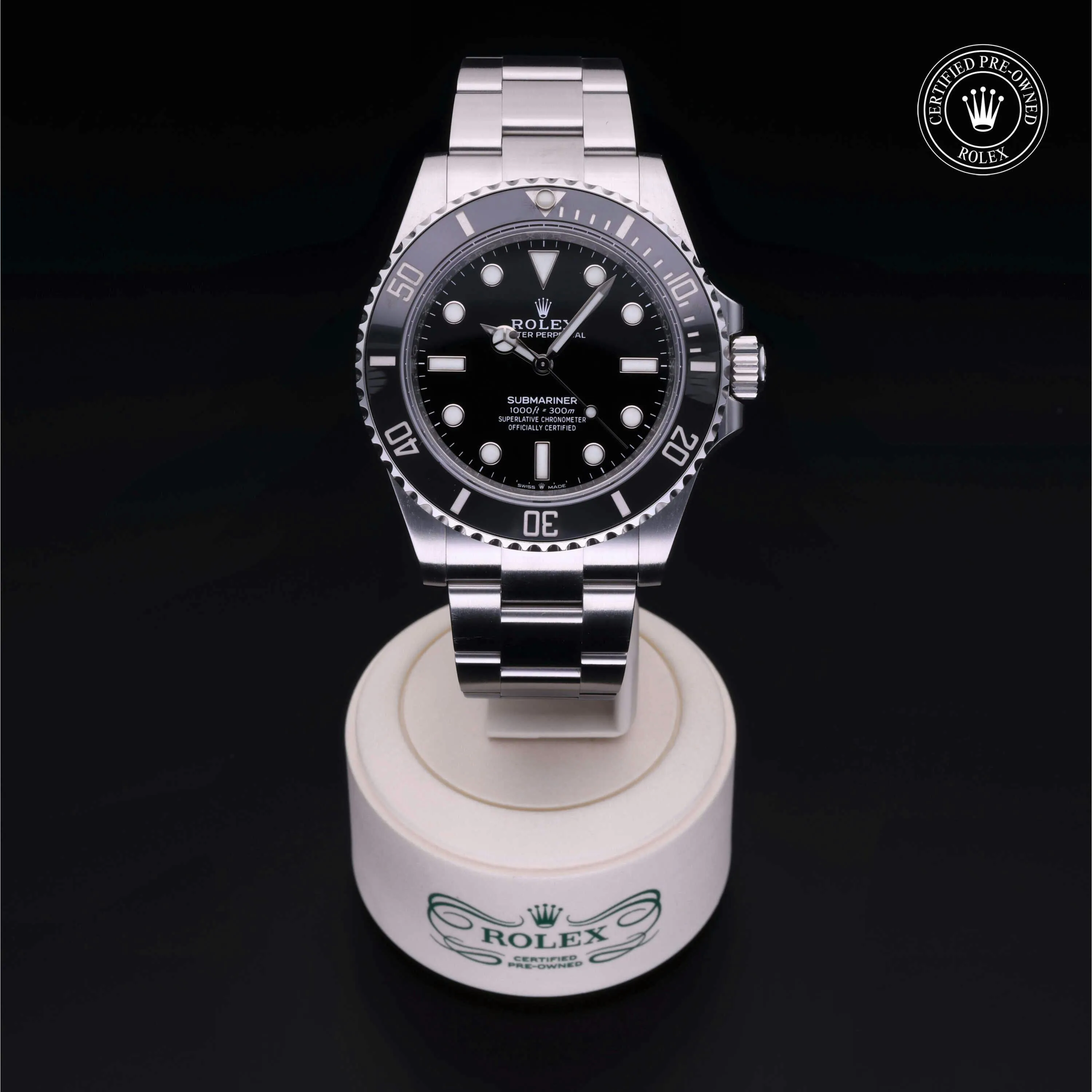 Rolex Submariner 124060-0001 41mm Oystersteel Black 1