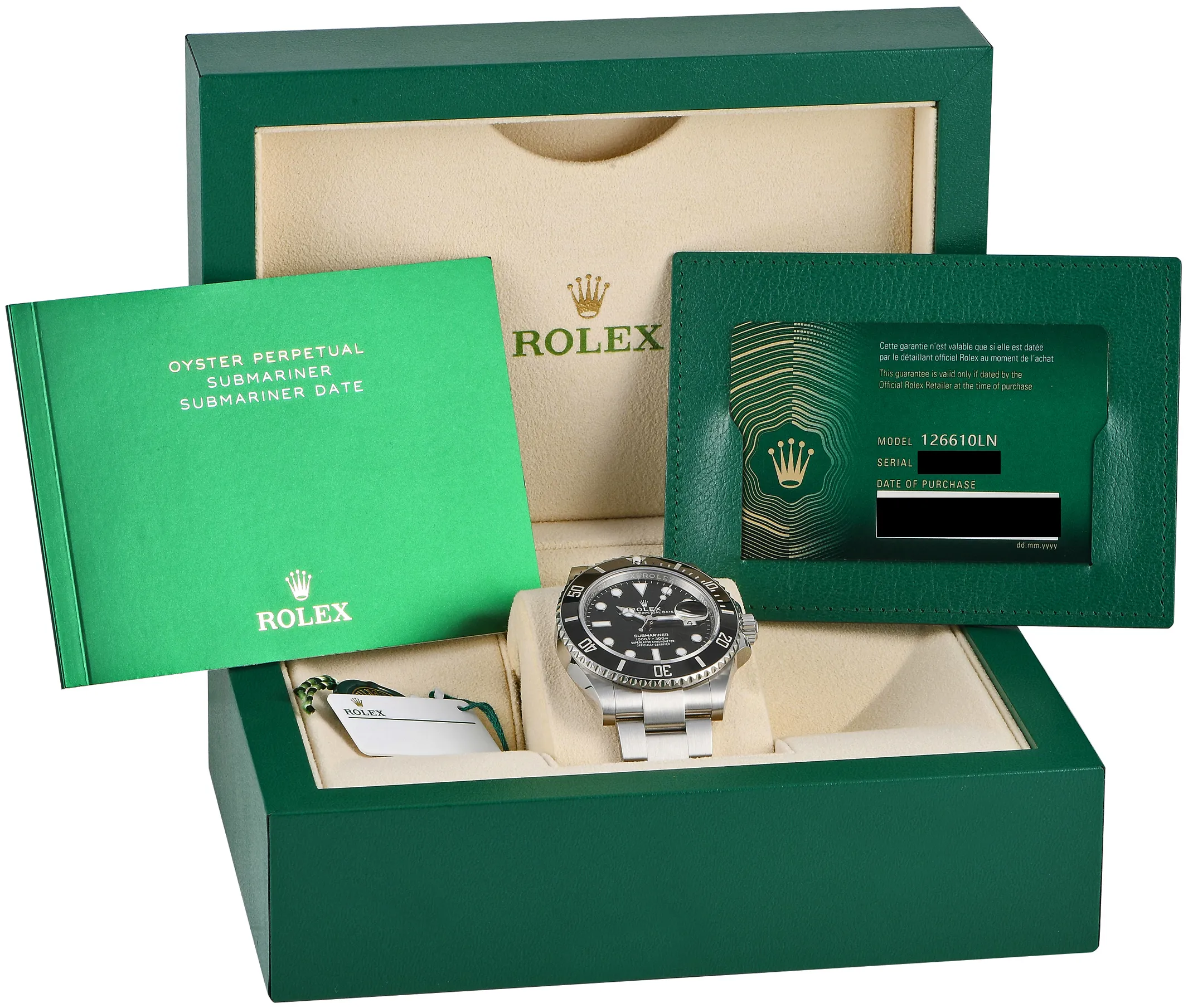 Rolex Submariner 126610LN-0001 41mm Oystersteel Black 4