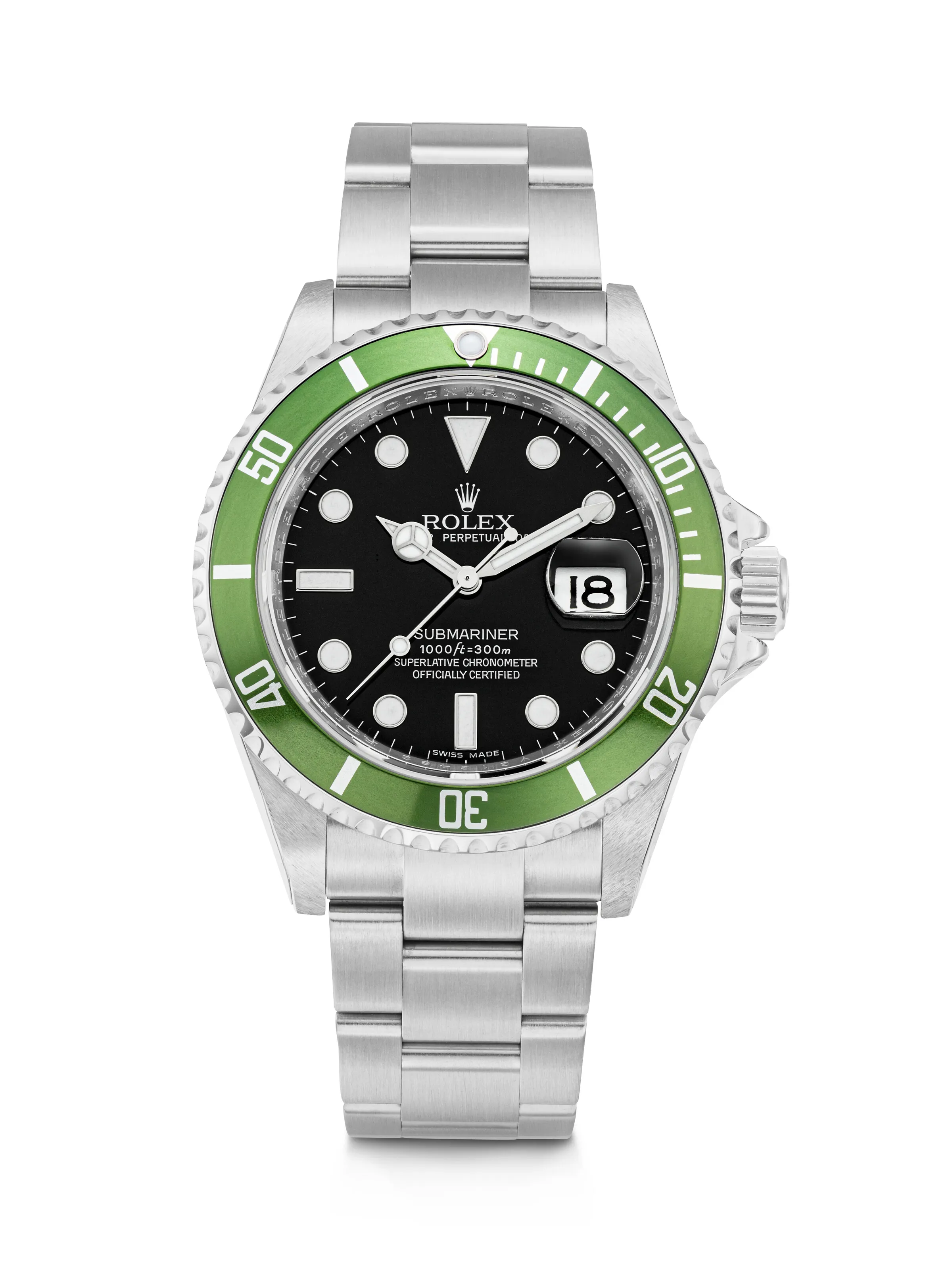 Rolex Submariner 16610LV 40mm Stainless steel Black