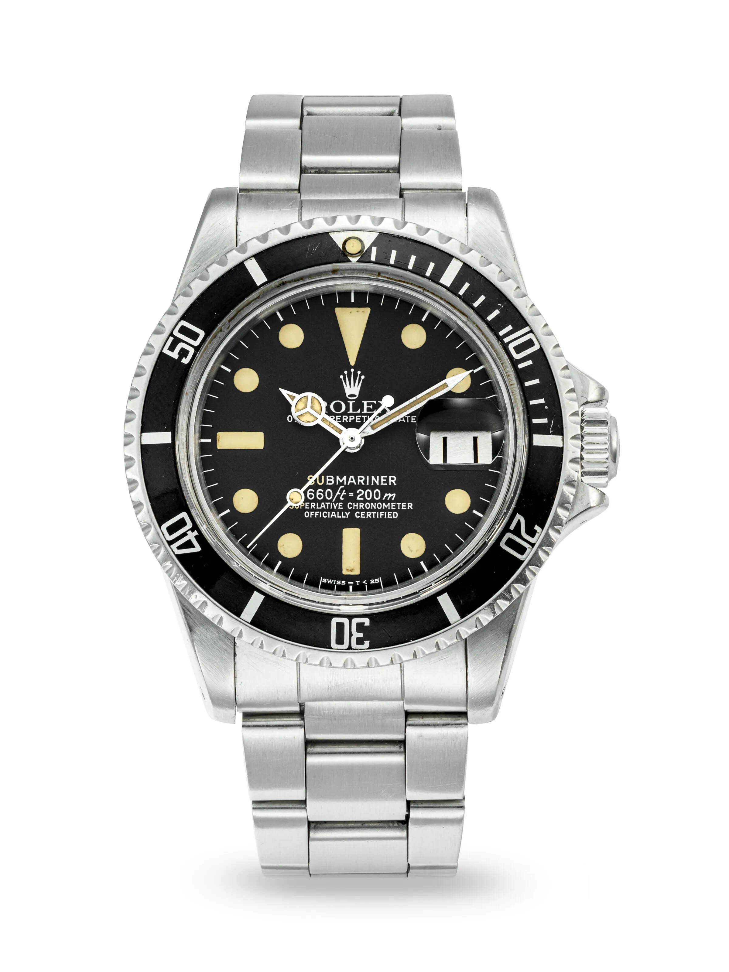 Rolex Submariner 1680 40mm Stainless steel Black