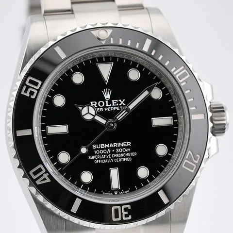 Rolex Submariner (No Date) 41 124060 41mm Stainless steel Black 6