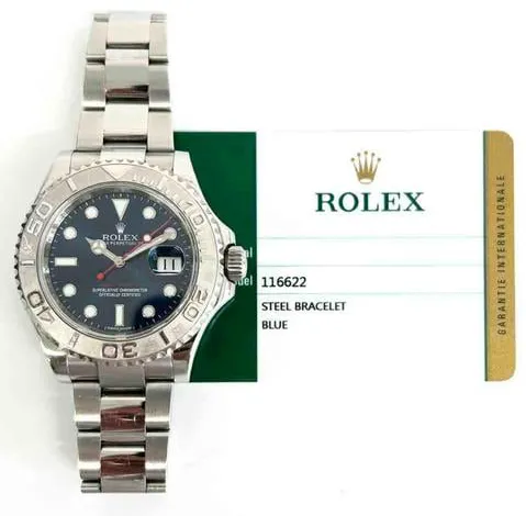 Rolex Yacht-Master 116622 40mm Stainless steel Blue