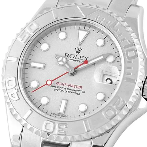 Rolex Yacht-Master 168622 35mm Platinum Silver 4