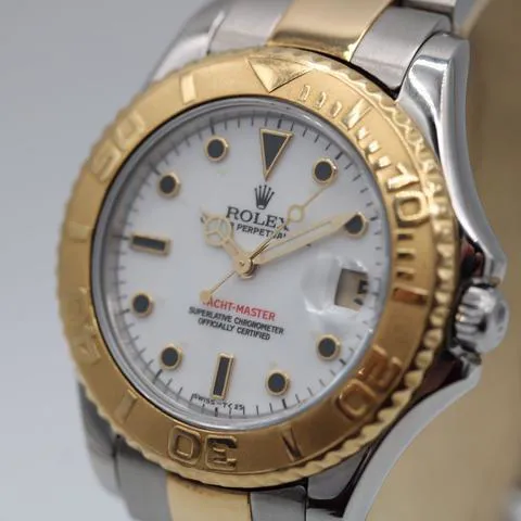 Rolex Yacht-Master 168623 35mm Yellow gold and Stainless steel White 1