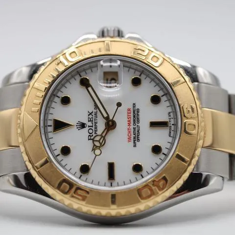 Rolex Yacht-Master 168623 35mm Yellow gold and Stainless steel White 6