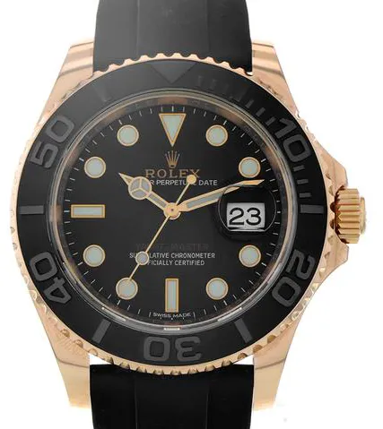 Rolex Yacht-Master 40 116655 40mm Rose gold Black