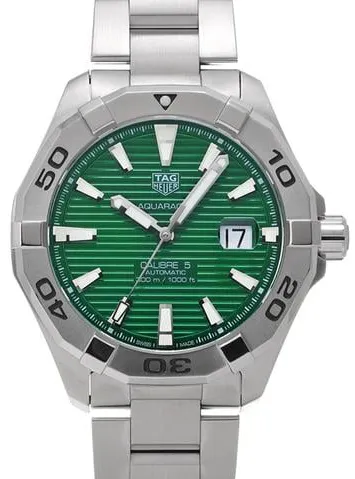 TAG Heuer Aquaracer 300M WAY2015.BA0927 43mm Stainless steel Green