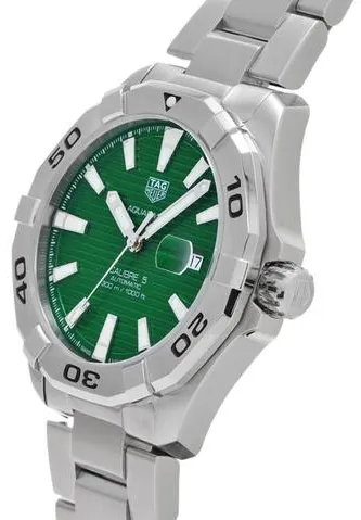 TAG Heuer Aquaracer 300M WAY2015.BA0927 43mm Stainless steel Green 1