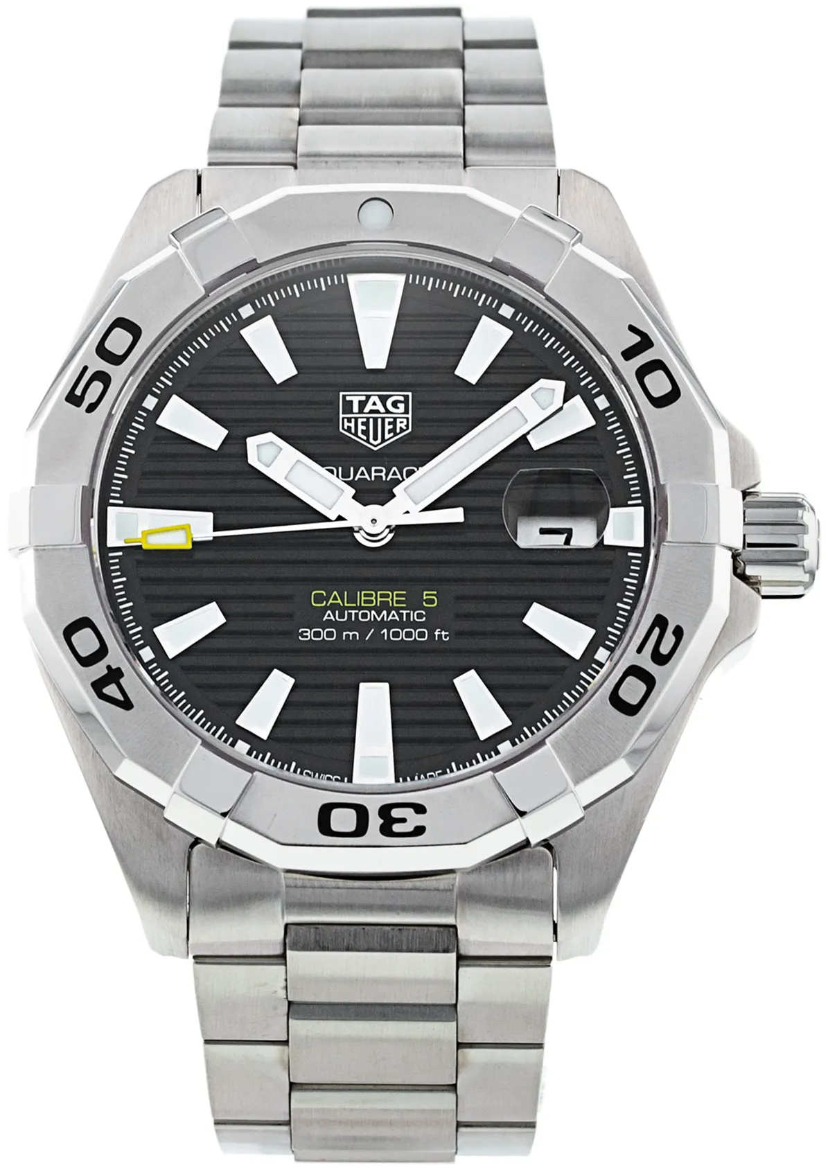 TAG Heuer Aquaracer 300M WBD2110.BA0928 41mm Stainless steel Black