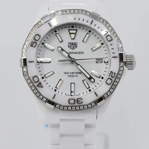 TAG Heuer Aquaracer Lady WAY1396.BH0717 35mm Ceramic White