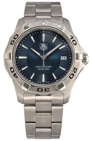 TAG Heuer Aquaracer WAP1112 38mm Stainless steel Blue