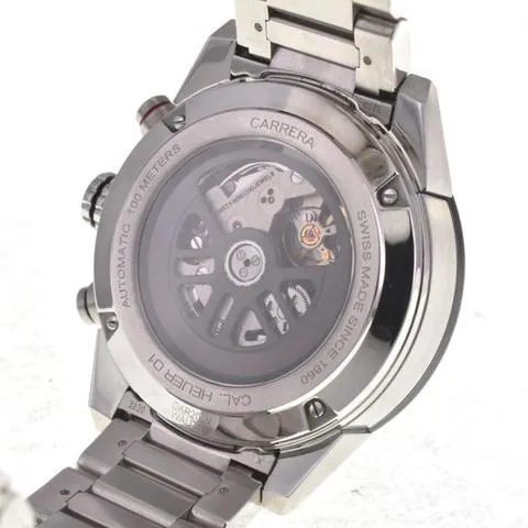 TAG Heuer Carrera Calibre HEUER 01 CAR201V.BA0714 43mm Silver Skeleton 5