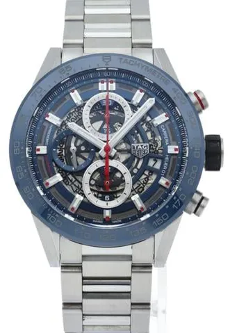 TAG Heuer Carrera CAR201T.BA0766 43mm Stainless steel Skeleton