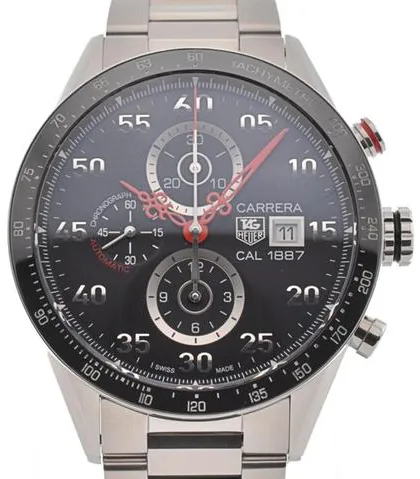 TAG Heuer Carrera CAR2A14.BA0799 43.5mm Stainless steel Black