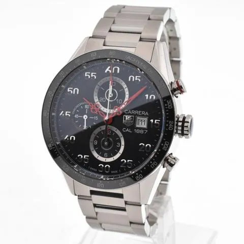 TAG Heuer Carrera CAR2A14.BA0799 43.5mm Stainless steel Black 1