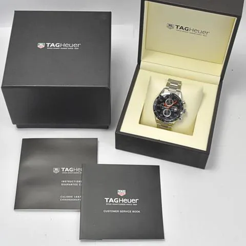 TAG Heuer Carrera CAR2A14.BA0799 43.5mm Stainless steel Black 7