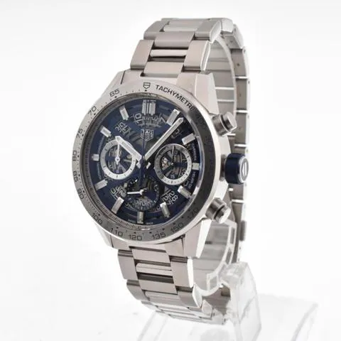 TAG Heuer Carrera CBG2019.BA0662 43mm Stainless steel Skeleton 1