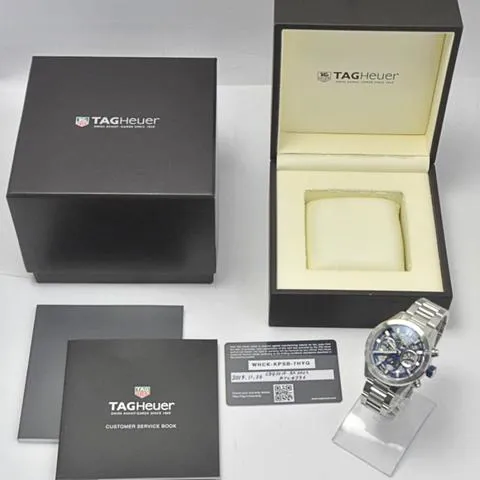 TAG Heuer Carrera CBG2019.BA0662 43mm Stainless steel Skeleton 7