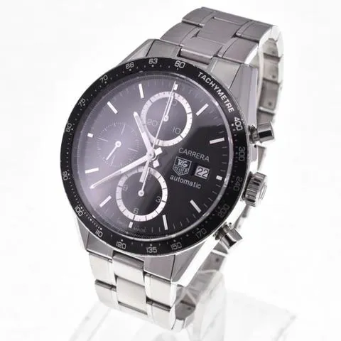 TAG Heuer Carrera CV2010 41mm Stainless steel Black 1