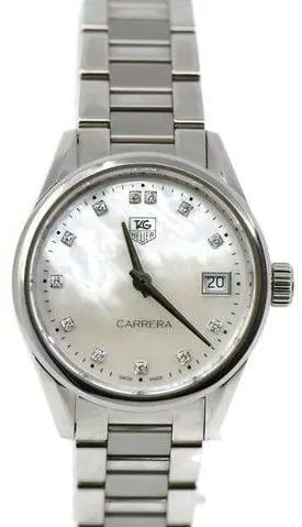 TAG Heuer Carrera Lady WAR1314.BA0778 32mm Stainless steel White