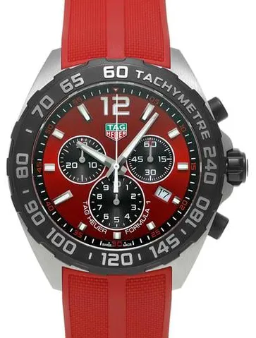 TAG Heuer Formula 1 CAZ101AN.FT8055 43mm Stainless steel Red