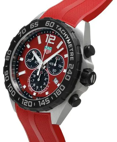 TAG Heuer Formula 1 CAZ101AN.FT8055 43mm Stainless steel Red 1