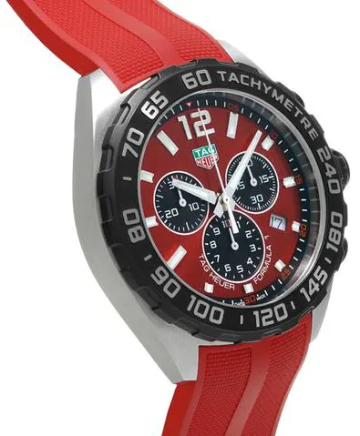 TAG Heuer Formula 1 CAZ101AN.FT8055 43mm Stainless steel Red 2