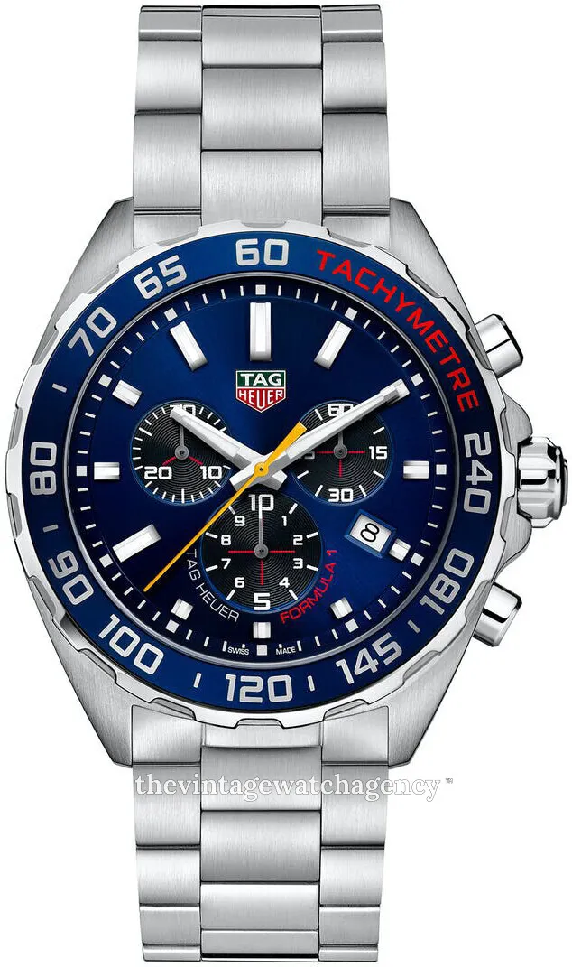 TAG Heuer Formula 1 Quartz CAZ101AK.BA0842 43mm Stainless steel Blue