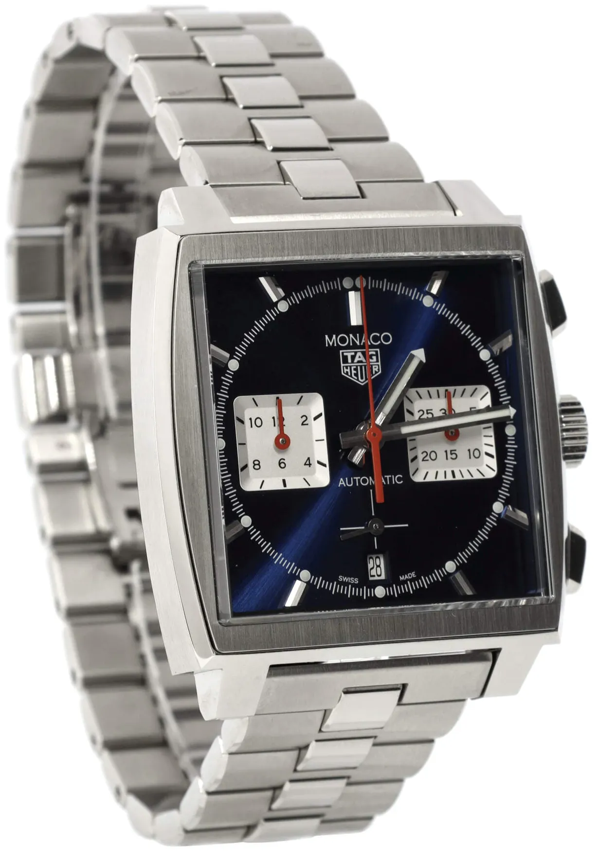 TAG Heuer Monaco CBL2111.BA0644 39mm Stainless steel Blue 2