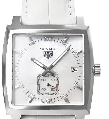 TAG Heuer Monaco WAW131B.FC6247 37mm Stainless steel White 3