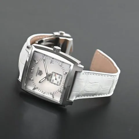 TAG Heuer Monaco WAW131B.FC6247 37mm Stainless steel White 4