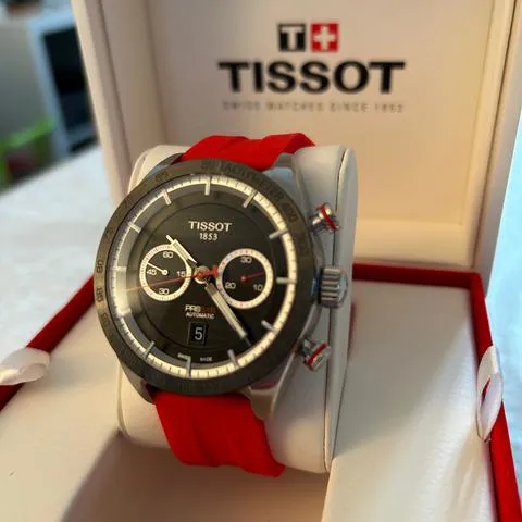 Tissot PRS 516 T100.427.16.051.00 45mm Stainless steel Black