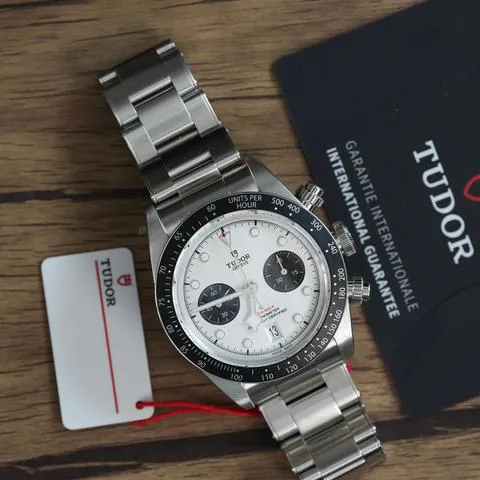 Tudor Black Bay Chronograph 79360N-0002 41mm Stainless steel Silver