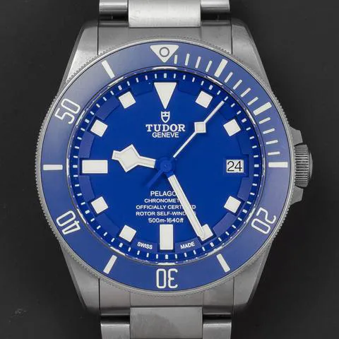 Tudor Pelagos M25600TB-0001 42mm Titanium and Stainless steel Blue