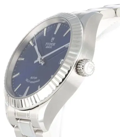 Tudor Style 12310-0013 38mm Stainless steel Blue 5