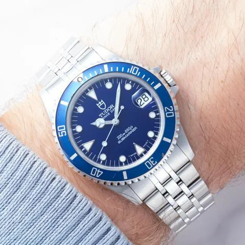 Tudor Submariner 75190 36mm Stainless steel Blue 2