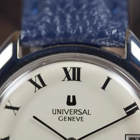 Universal Genève 567102 35mm Stainless steel White 7