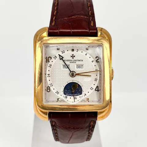 Vacheron Constantin Historiques 47300/000J-9065 35.5mm Yellow gold Silver