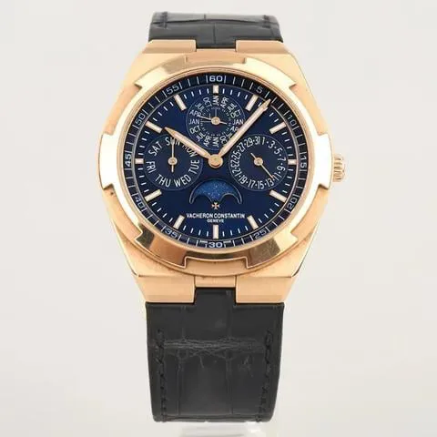 Vacheron Constantin Overseas 4300V/000R-B509 41.5mm Rose gold Blue