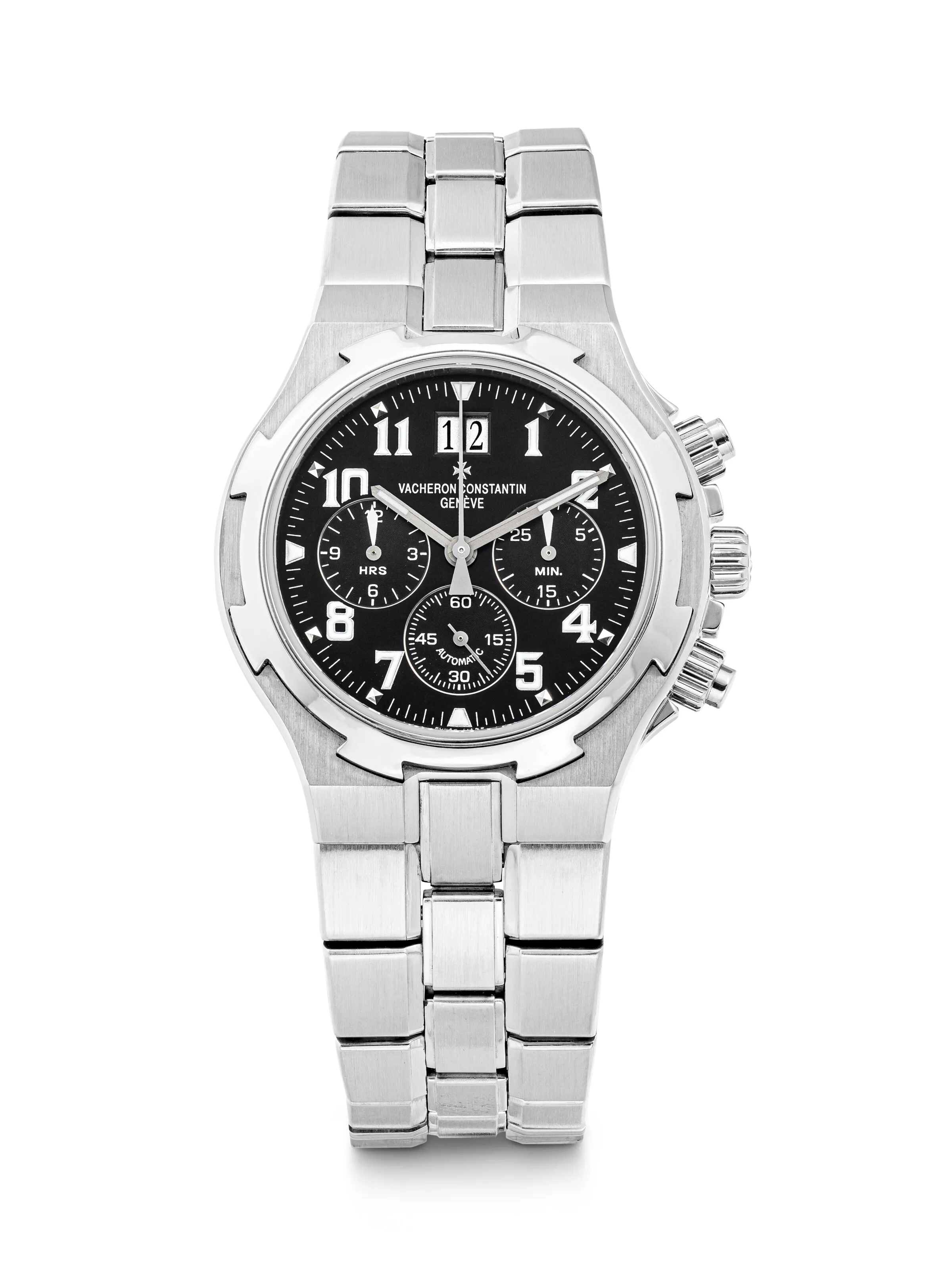 Vacheron Constantin Overseas Chronograph 49140/423A-8886 40mm Stainless steel Black